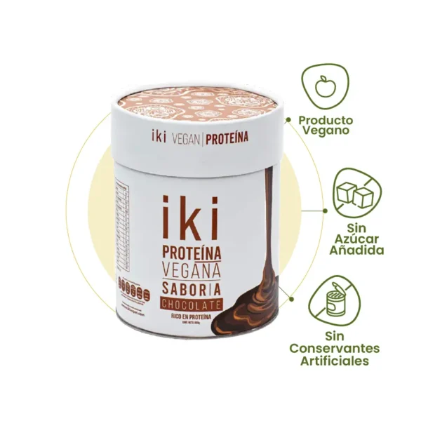 Proteína Vegana Chocolate 600g inf | Salud, Bienestar, Nutrición y Vida Balanceada