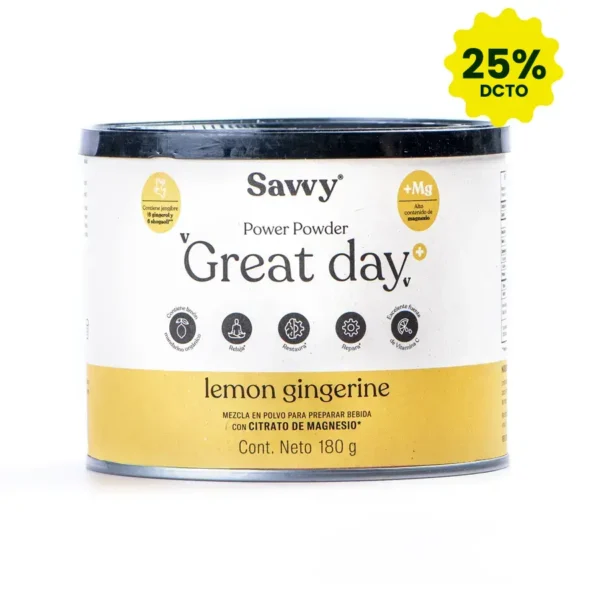 limon gingerine great day savvyx180g savvy 25 | Salud, Bienestar, Nutrición y Vida Balanceada