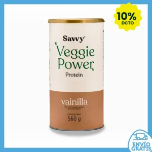 proteina veggie savvy vainilla x560g savvy 10 | Salud, Bienestar, Nutrición y Vida Balanceada