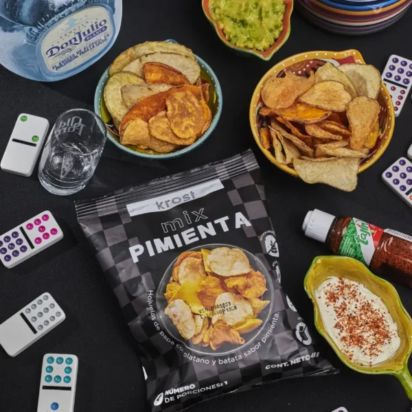 Mix Chips Pimienta x 45g Krost 4 | Salud, Bienestar, Nutrición y Vida Balanceada