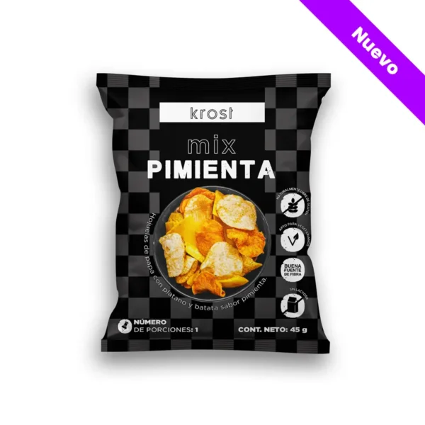 Mix Chips Pimienta x 45g Krost nuevo | Salud, Bienestar, Nutrición y Vida Balanceada