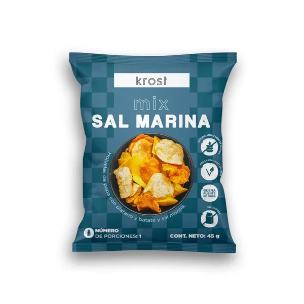 Mix Chips Sal Marina x 45g Krost | Salud, Bienestar, Nutrición y Vida Balanceada