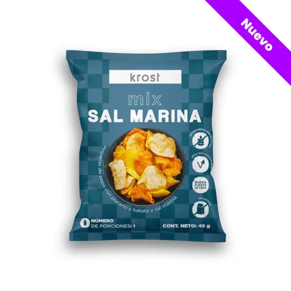 Mix Chips Sal Marina x 45g Krost nuevo | Salud, Bienestar, Nutrición y Vida Balanceada